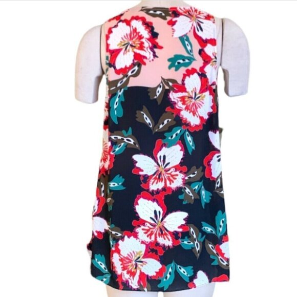 CAbi Hibiscus Blouse Style 5542 Sz M #3K - Picture 4 of 8